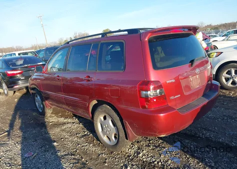 2004 Toyota Highlander Limited V6 из США, поврежденный, VIN JTEEP21A440059946